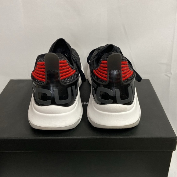 French Connection MAZE Mesh Sneakers Black Size 11 Like New With Box FCUK - Picture 5 of 8